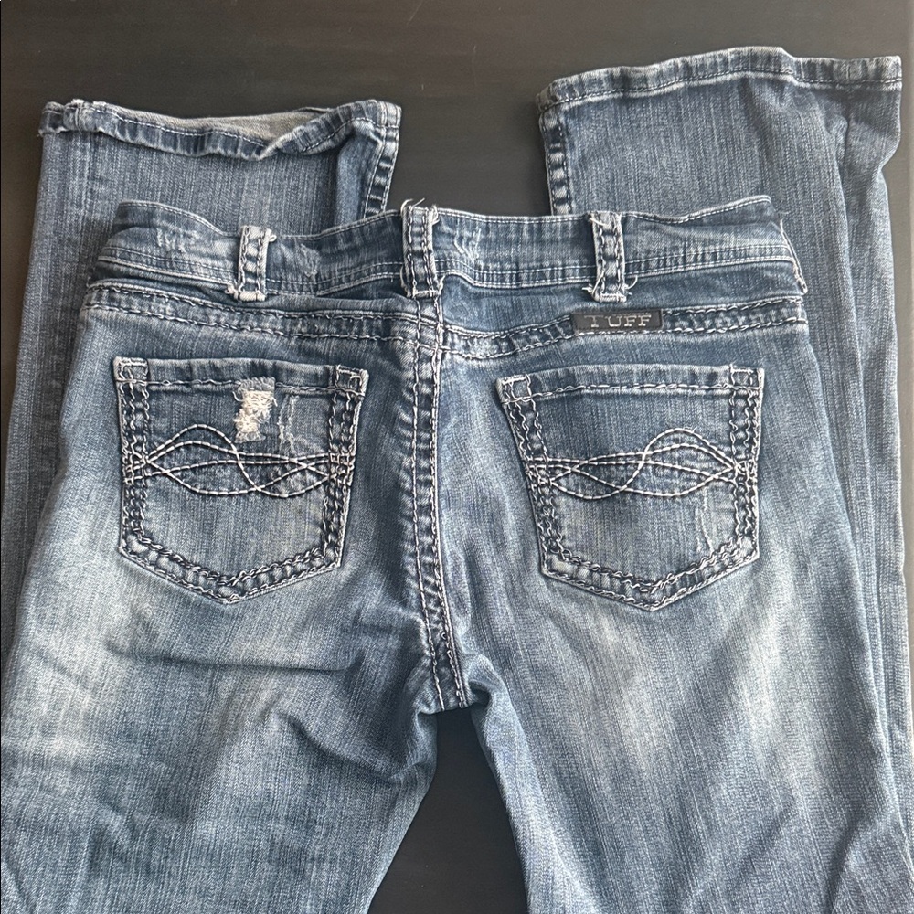 Cowgirl Tuff Women's Classic Blue Boot Cut Jeans